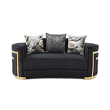 Soledad - Loveseat - Black
