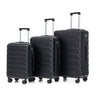 3 Pieces Set 20" / 24" / 28" Spinner Wheel Luggage With Combination Lock