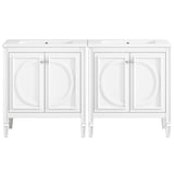 Bathroom Vanity With Sink With 2 Doors And Adjustable Shelf