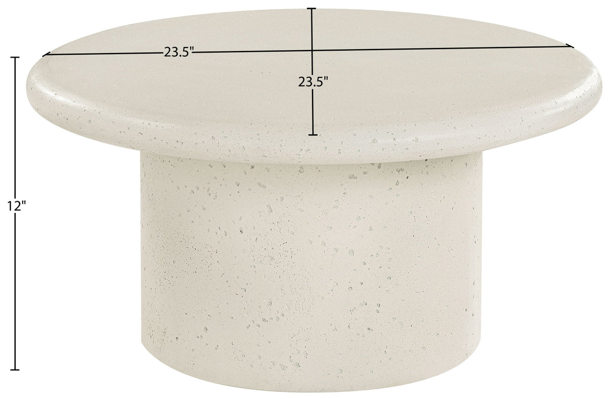 Emara - Concrete And Fiberglass Indoor / Outdoor Coffee Table