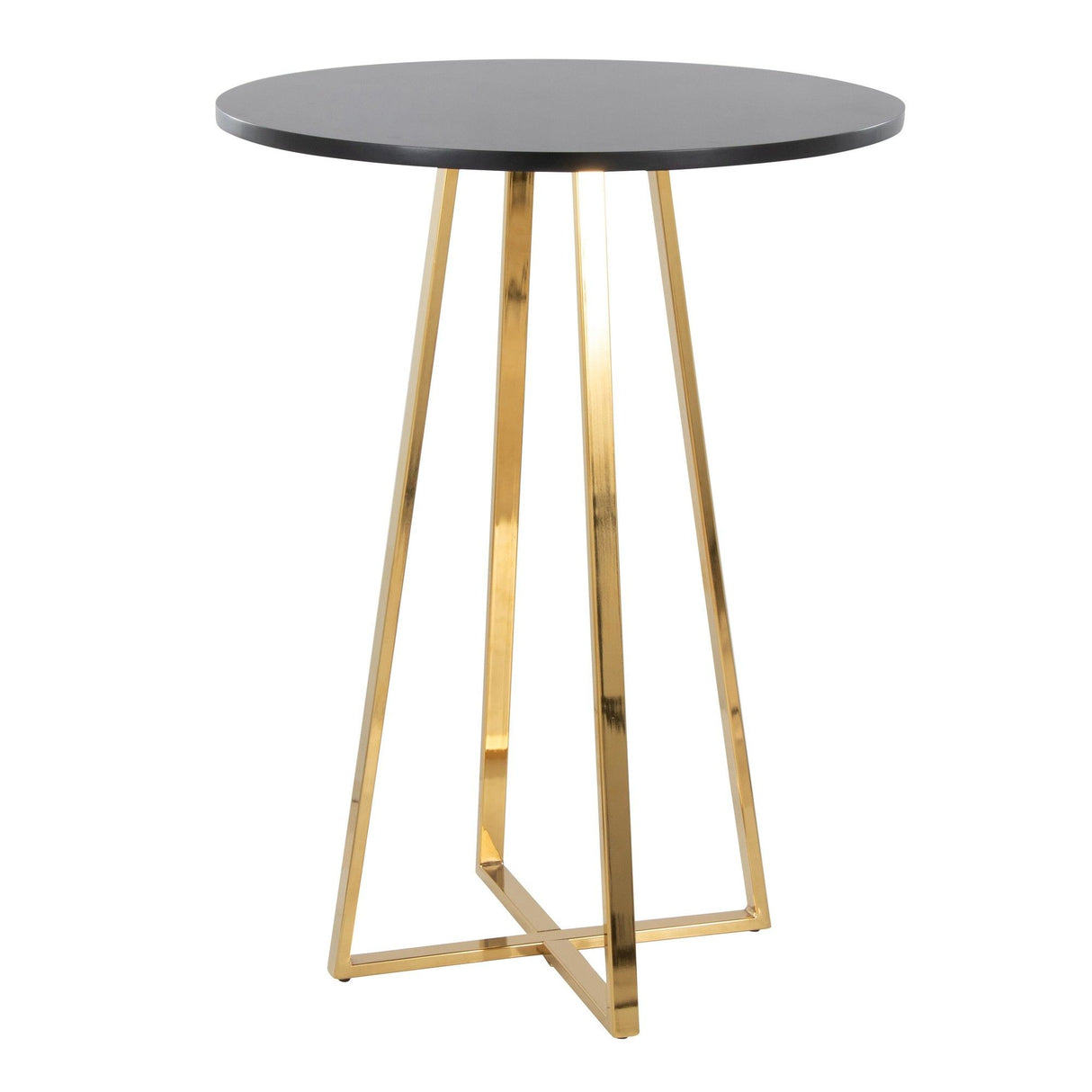 Cosmo - Counter Table - Gold Metal