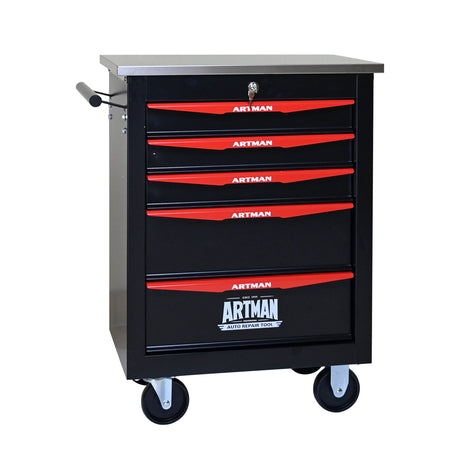 Drawer Multifunctional Tool Cart With Wheels For Garage