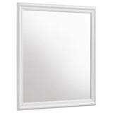 Louis Philippe - 38.25" Dresser Mirror - White