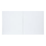 Gallegos - Dining Table With Leaf - White High Gloss