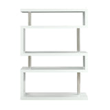 Buck II - Bookshelf - White High Gloss