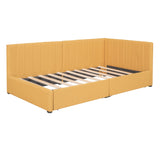 Upholstered Daybed, Sofa Bed Frame, No Box Spring Needed