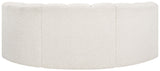 Arc - Boucle Fabric 3 Piece Modular U-Shaped Sofa