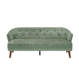 3 Seater Tufted Upholstered Couch Comfy Living Room Sofa