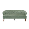 3 Seater Tufted Upholstered Couch Comfy Living Room Sofa