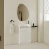 Freestanding Bathroom Vanity & Sink, Soft Close Doors