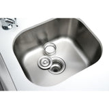 Mont Alpi Black Series 11 Ft Propane Outdoor Kitchen Island w/ Side Burner & Beverage Center - MAi805-BSSBEV