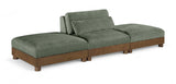Turin - 3 Piece Fabric Upholstered Modular Sofa