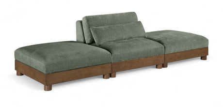 Turin - 3 Piece Fabric Upholstered Modular Sofa