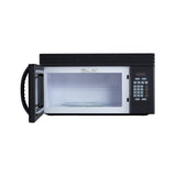 Element EM1601RQCB Over-the-Range Microwave - door open