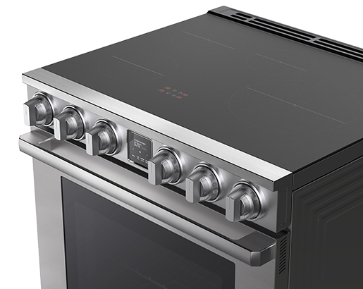 Dacor DOP30T940IS 30 Inch Induction Range door open view