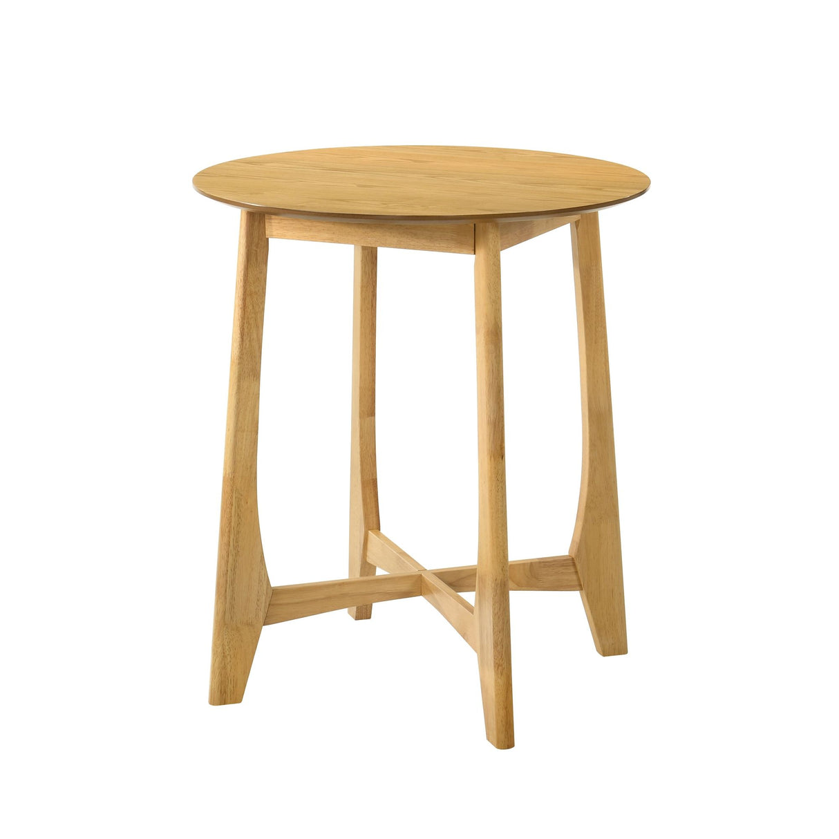 Vera - 31.5" Wood Top Pub Table - Natural