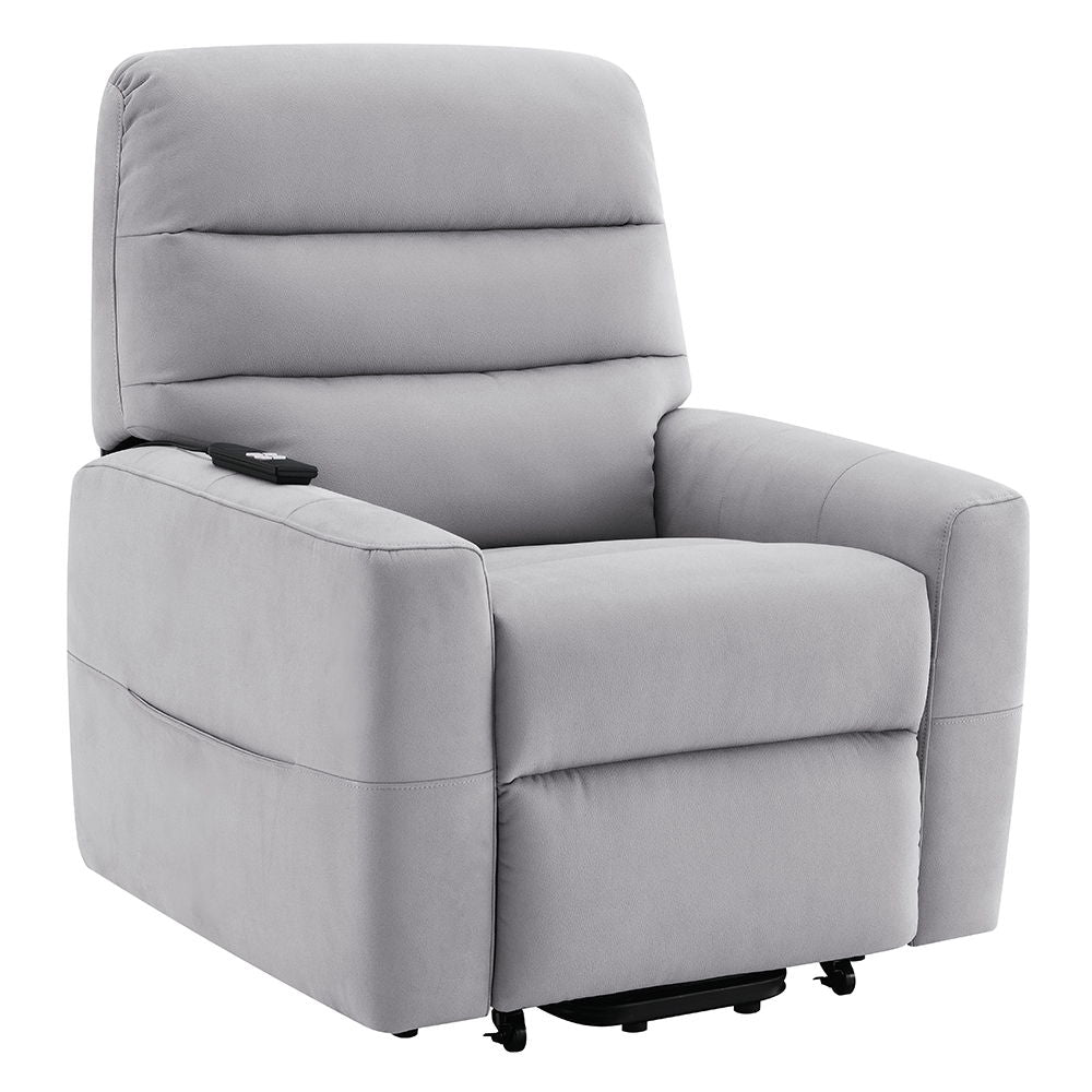 Freddie - Power Motion Recliner With Lift - Gray