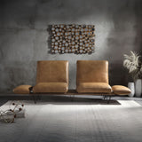 Narech - Sofa With Swivel - Nutmeg Top Grain Leather