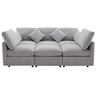 Sectional Sofa Modular U-Shaped With Ottoman & USB Ports