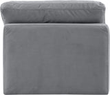 Indulge - Velvet Armless Chair