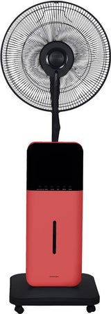 CoolZone Dry Mist Bluetooth Speaker Fan - Red - (510900000)