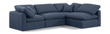 Indulge - Linen 4 Piece Modular Sectional