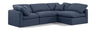 Indulge - Linen 4 Piece Modular Sectional