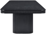 Mohari - Solid Wood And Oak Veneer 112" / 160" Dining Table