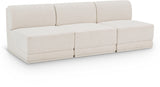 Ollie - 3 Seat Armless Modular Sofa