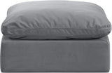 Indulge - Velvet Ottoman