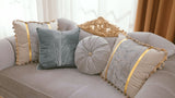 HD-9041 - Loveseat - Gray / Gold