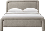 Baylor - Fabric With Interwoven Chenille Upholstered Bed