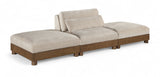 Turin - Fabric Upholstered Modular Sectional - Taupe