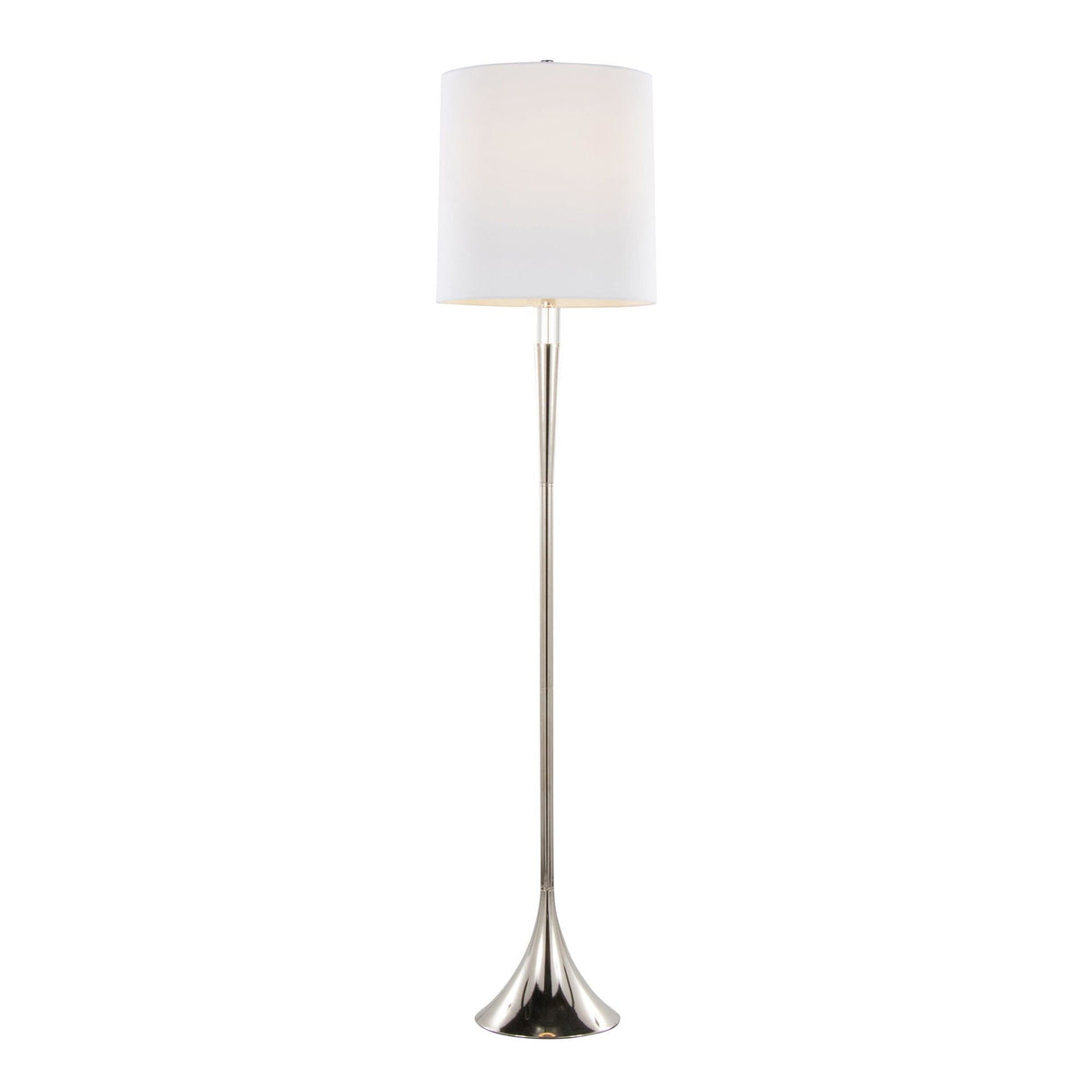 Marla - Contemporary Metal Floor Lamp (Set of 2)