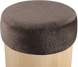 Nimes - Ottoman / Stool With Natural Base