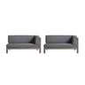 Brava - X Back Corner Bench