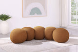 Apollo - Boucle Fabric Bench