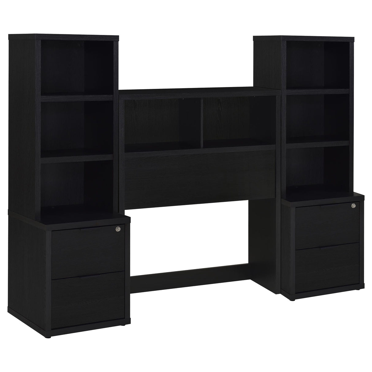 Geary - 3 Piece Bedroom Set With Bookcase Headboard