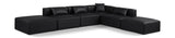 Cube - 6 Piece Modular Corner Armless Sectional