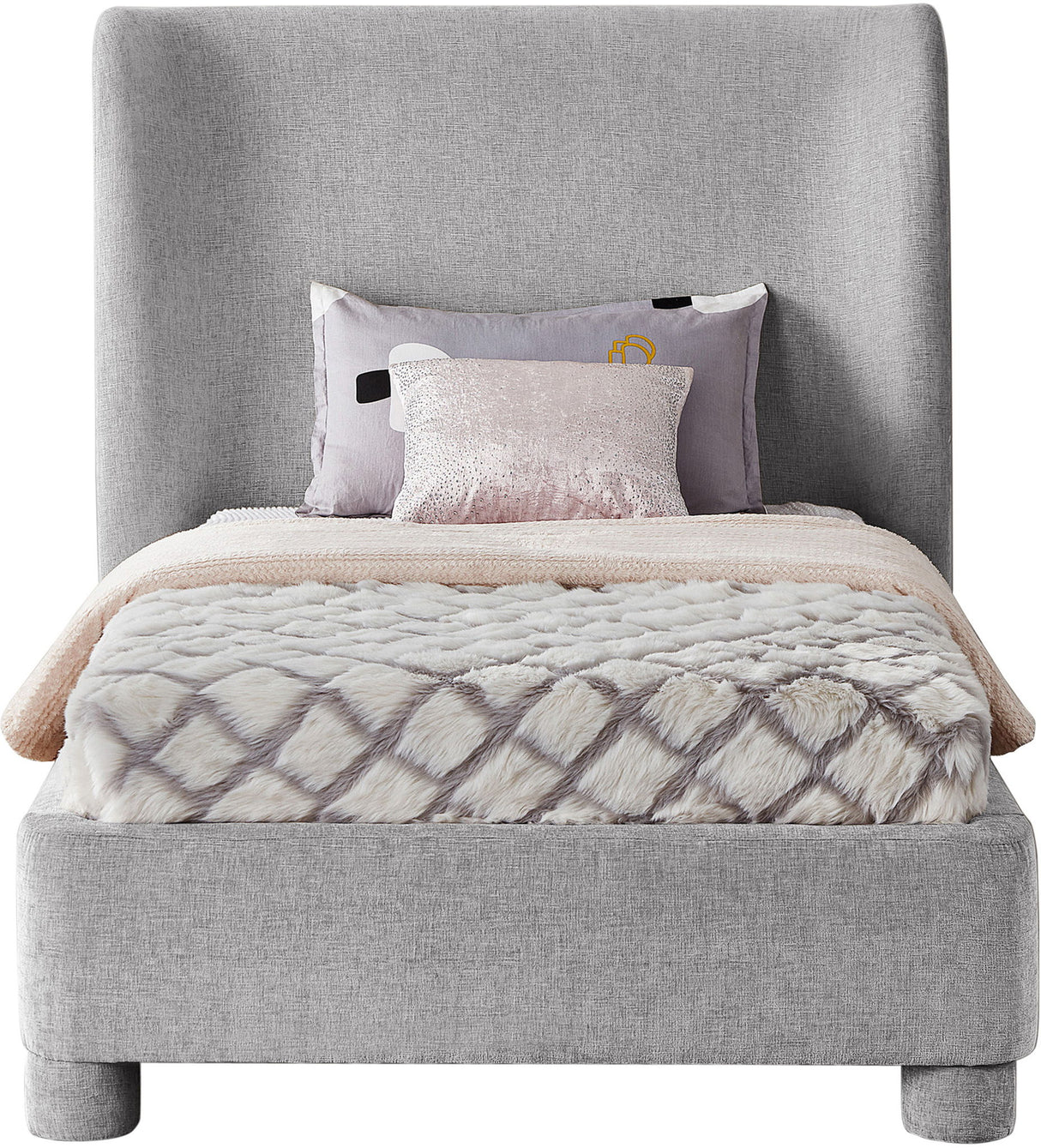Penny - Chenille Fabric Bed