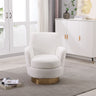 Teddy Swivel Barrel Chair, Swivel Accent Chairs Armchair For Living Room