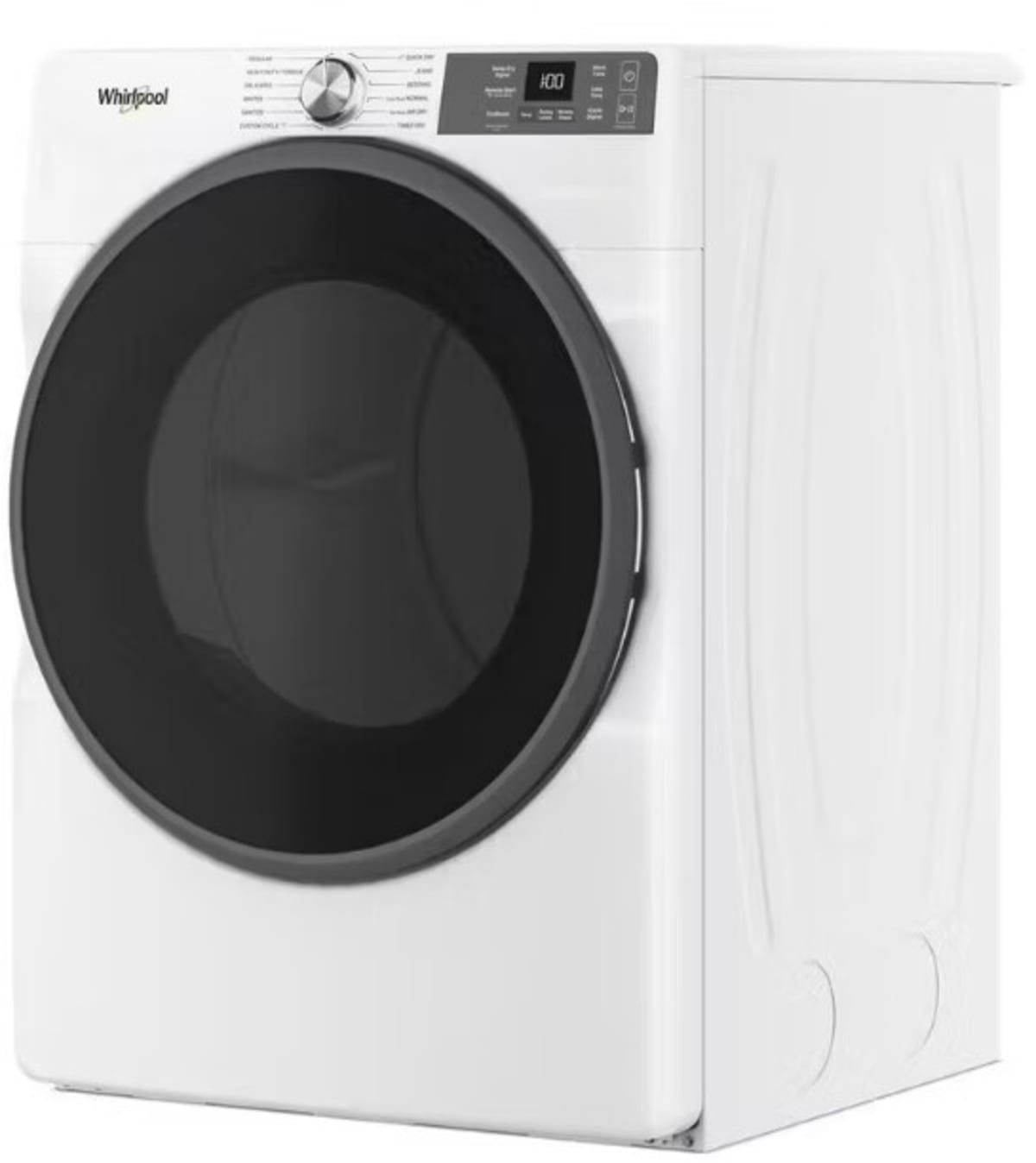 Whirlpool WGD5720RW gas dryer drum interior