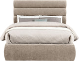 Adam - Chenille Fabric Bed With 52" Headboard