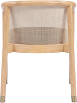 Sylvan - Vegan Leather Dining Chair (Set of 2) - Natural Frame