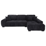 Octavia - Fabric Upholstered Sectional Chaise Sofa