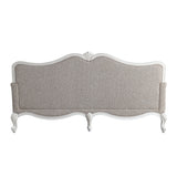 Ciddrenar - Sofa With 5 Pillows - Fabric & White