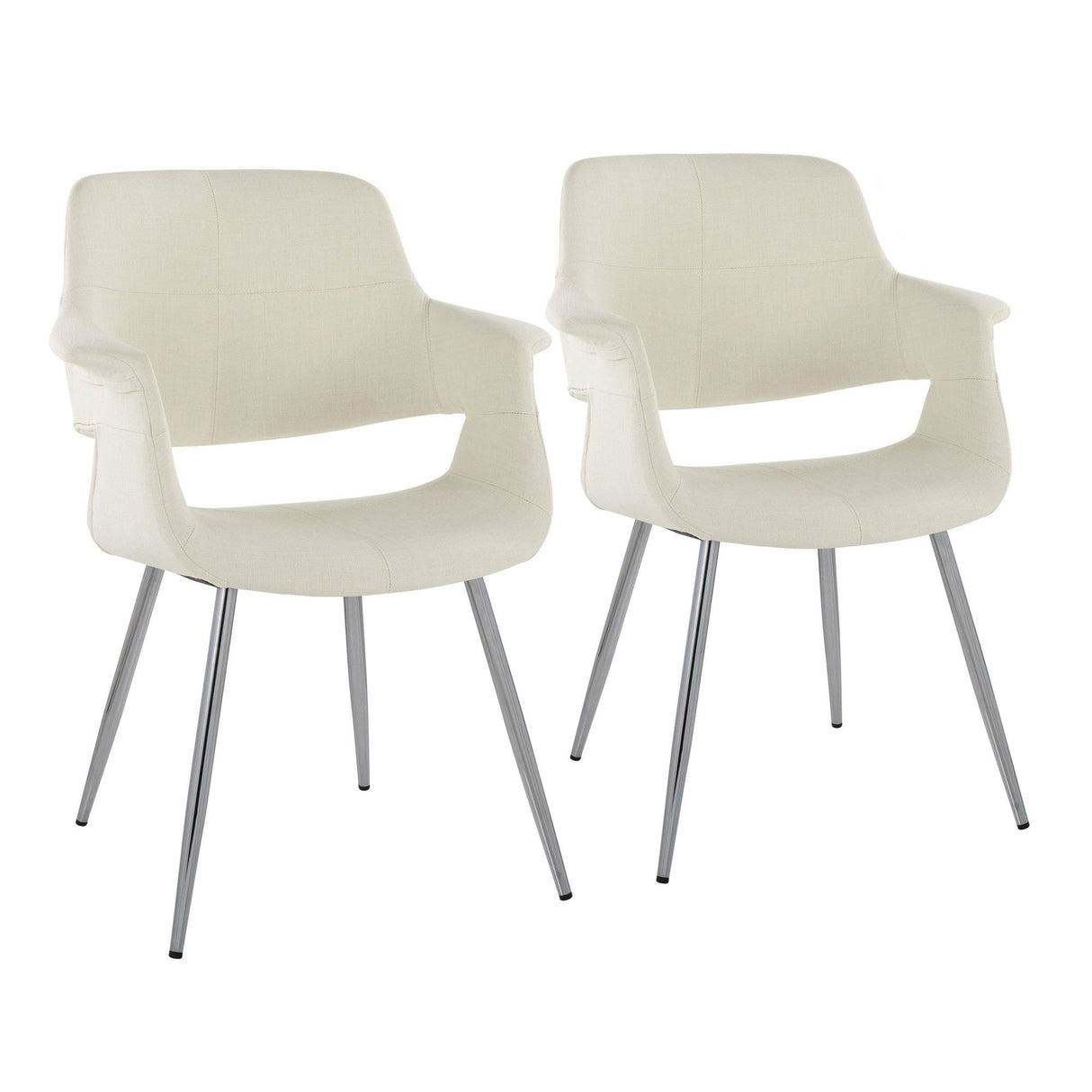 Vintage Flair - Chair (Set of 2) - Beige
