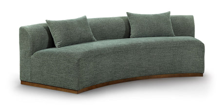 Avanti - 104" Chenille Fabric Upholstered Sofa