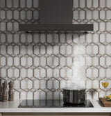 30" Smart Designer Wall Mount Hood w/ Perimeter Venting - (UVW9301BLTS)