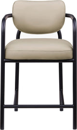 Serava - Vegan Leather Upholstered Bar Stool